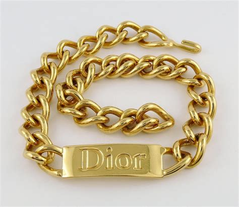 Dior chunky necklace